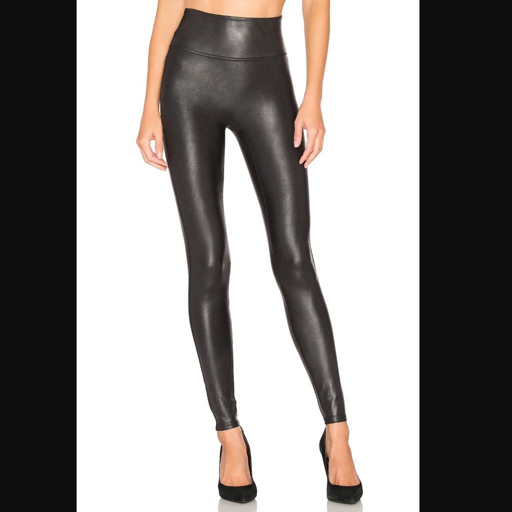 Spanx Faux Leather Leggings NWT - XS